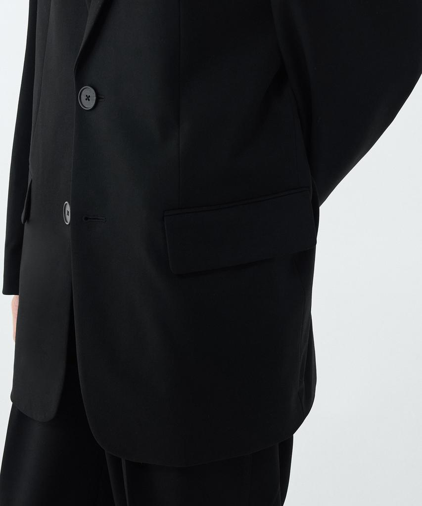 Musinsa Standard Daddy Shoulder Oversized Blazer [Black]