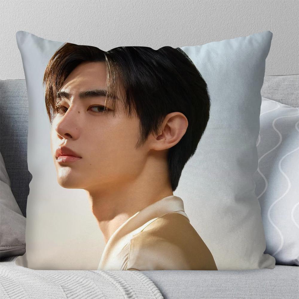 Park Sunghoon Pop Singer Pillow Case Square Pillow Bedroom Sofa Leisure Comfort Cushion Car Living Room Home Decoration 40X40