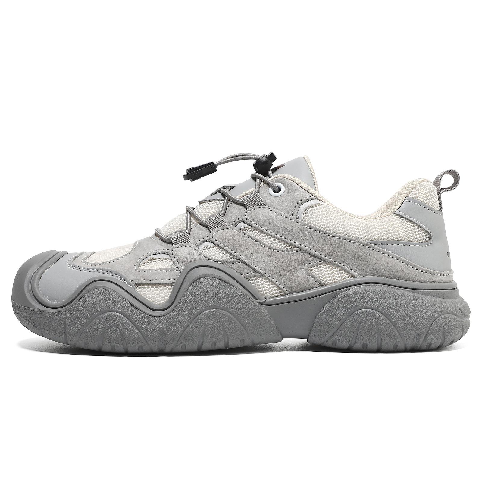 

2025 популярная мужская и женская обувь большого размера, уличная повседневная обувь, осенне-зимняя обувь из кожи первого слоя, спортивная обувь 46