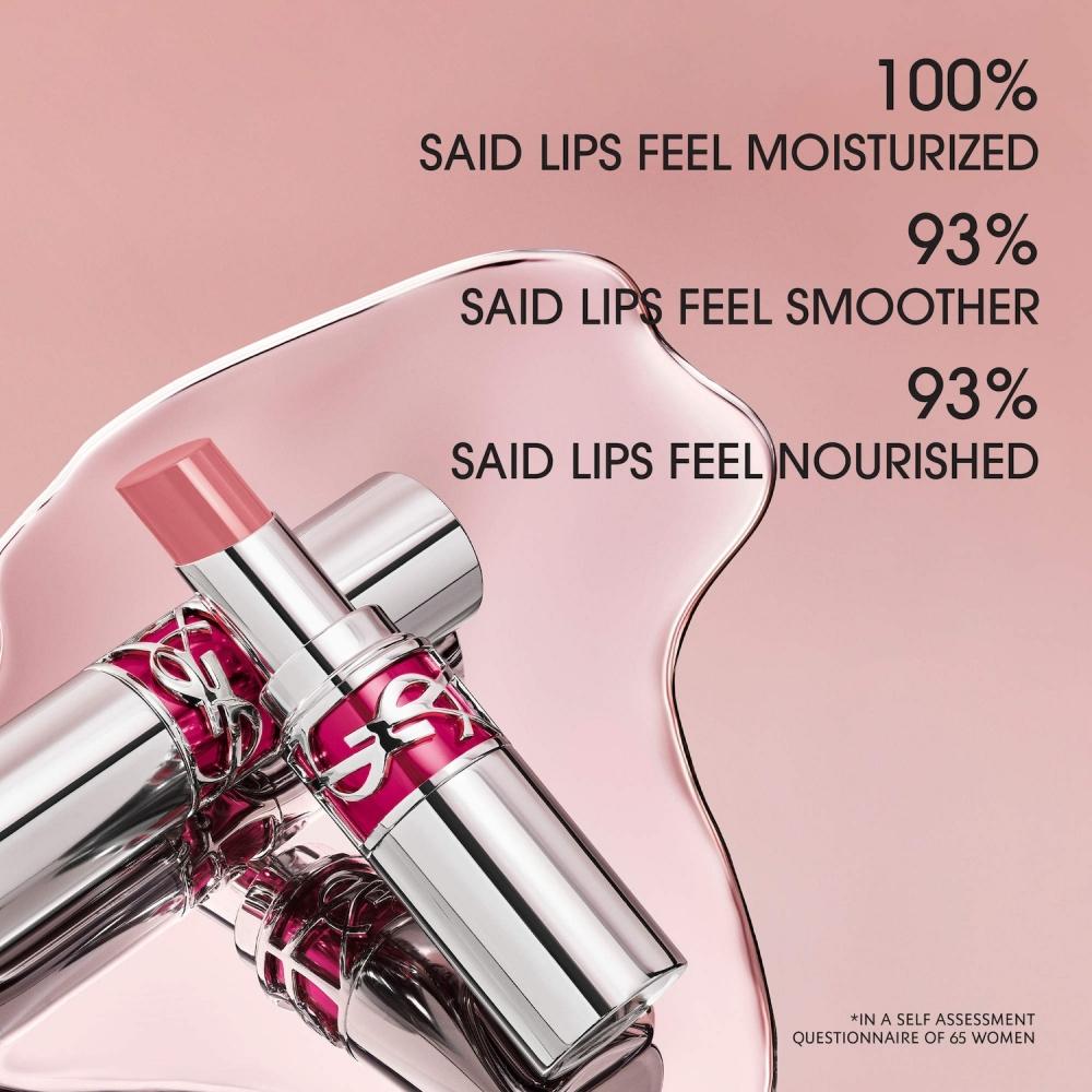 Yves Saint Laurent Ysl Candy Glaze Lippenstift-Gloss-Stift 0,11 Unzen 3,2 g 18 Kaugummi Transparent Zartes Weiches Neutrales Rosa