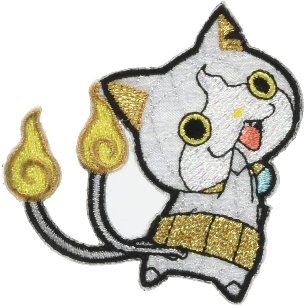 Yokai Watch Embroidered Deco Sticker Diamond Cat S03Y0095 Decorative Accessory