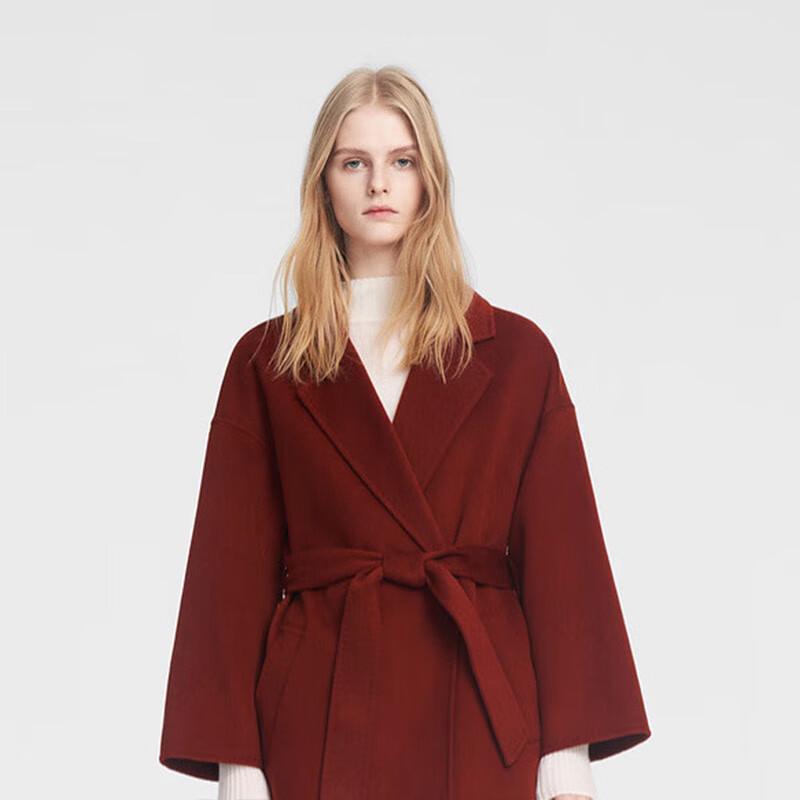 

ELLASSAY Женское элегантное короткое шерстяное пальто S