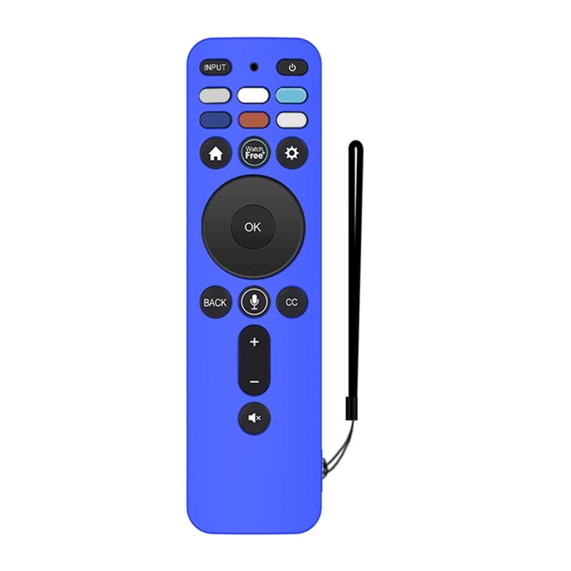 TV Remote Control Protective for Case For VIZIO XRT260 TV Remote Silicone Cover TV Remote Controller Silicone Cover 1 синий