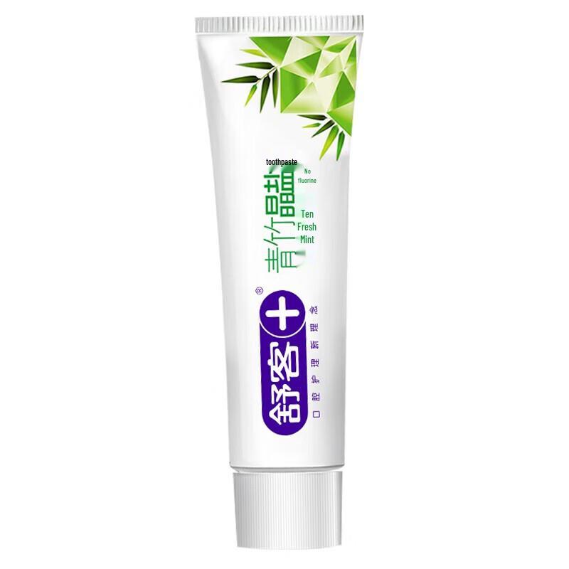 Shuke Green Bamboo Crystal Salt Toothpaste 3-Pack