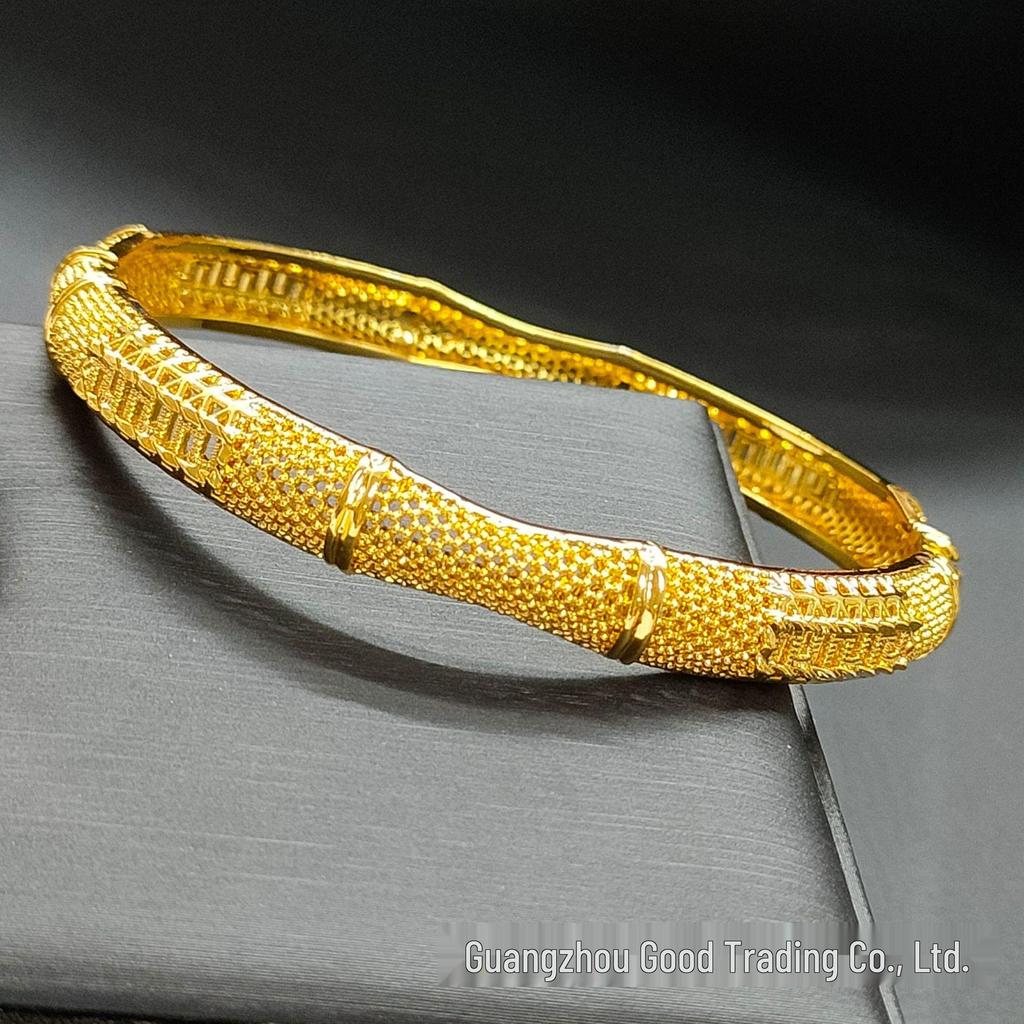 Bracelet de mariée Bollywood plaqué or 24 carats: Bijoux de mariée pour femmes