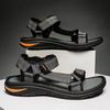 Vanmie Sandal Men Summer Sandals for Men Leisure Beach Sandals Male Summer Shoes Lightweight Outdoor Casual Shoes