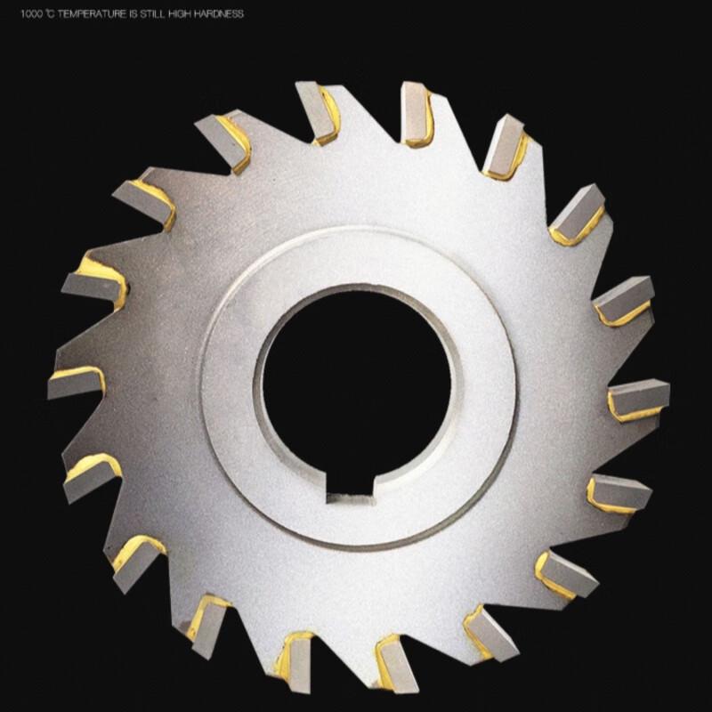 JingMian Carbide-Tipped Triple-Edge Milling Cutter