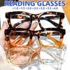 3pcs Classic Minimalist Square Frame Reading Glasses for Women, Suitable for Computer Use - Unisex, Range +1.0X To +4.0X