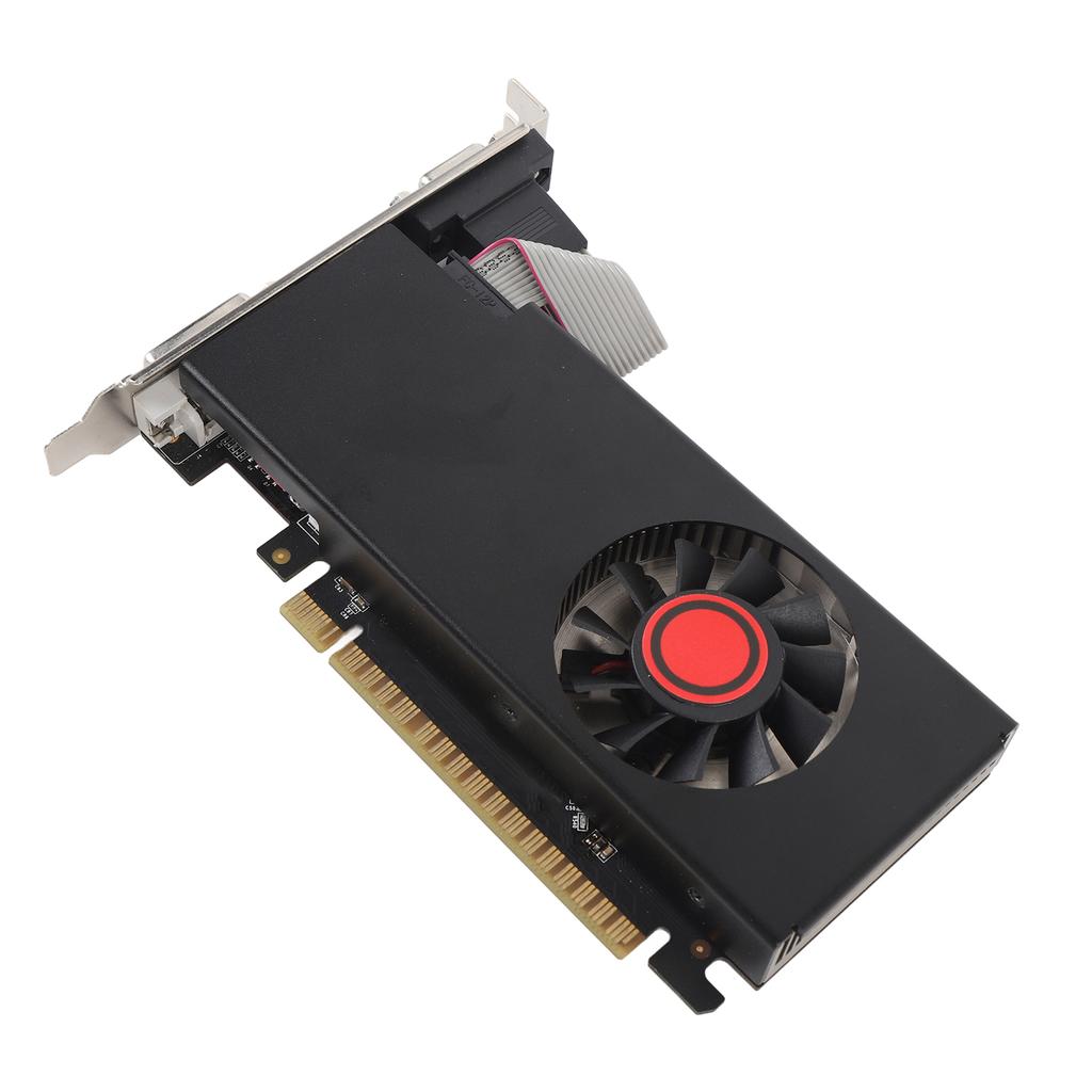 Gaming-Grafikkarte 4GB DDR5 128bit PCI Express 2.0 16X PC-Grafikkarte unterstützt DVI VGA HD Multimedia Interface