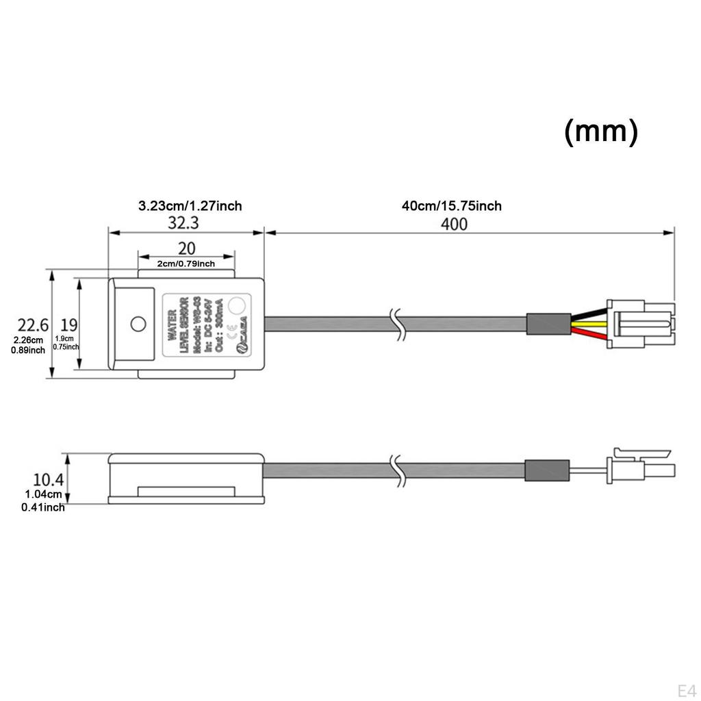 Liquid Level Sensoring Switch with Fixing Bracket Contactless Convenient Installation