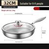 Wutuo 32cm Titanium Alloy Non-Stick Frying Pan