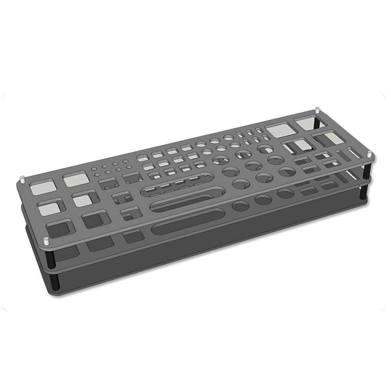 Model Tool Storage Rack Multi Slot Organizer Stand Thick Density Board For Model Pliers Pen Tweezers Workbench Storage