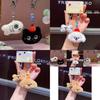 Charming Cartoon Keychain Mini Plush Accessories For Friendship And Couple Gifts
