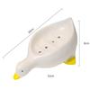 Storage Tray Soap Box Yellow Duck Shape Soap  Holders Creative Soap Dishes  Kitchen