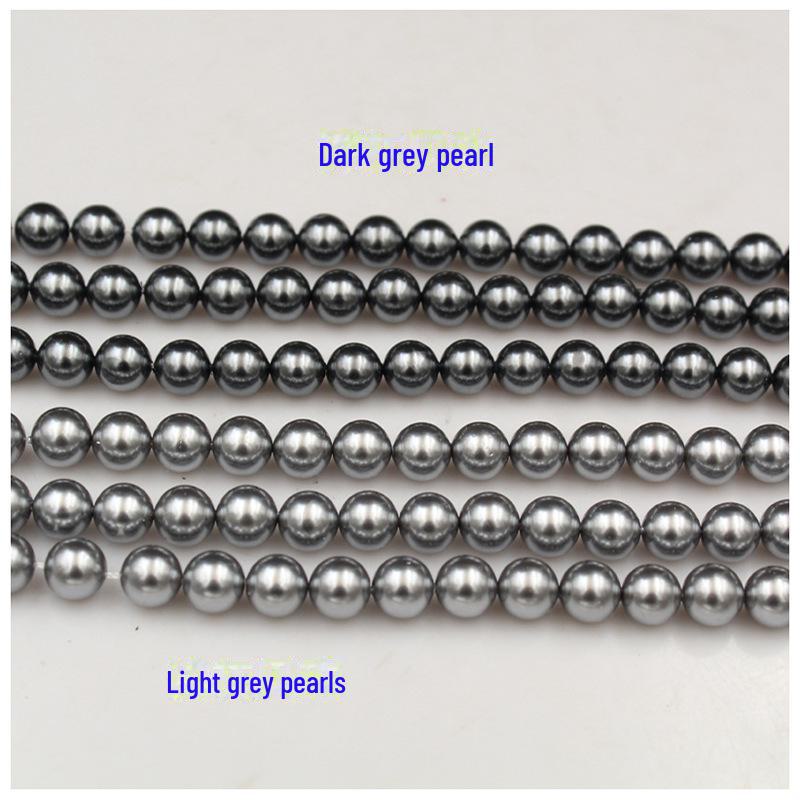 

Разноцветные ракушки и жемчужные бусины для изготовления украшений и аксессуаров своими руками 12mm (approx. 33 beads)