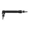 L-shaped 1/4 Hexagonal Screwdriver Bit 90 Degree Double-Head Handle Black 6.35 Wrench Screwdriver Bit Tool Set