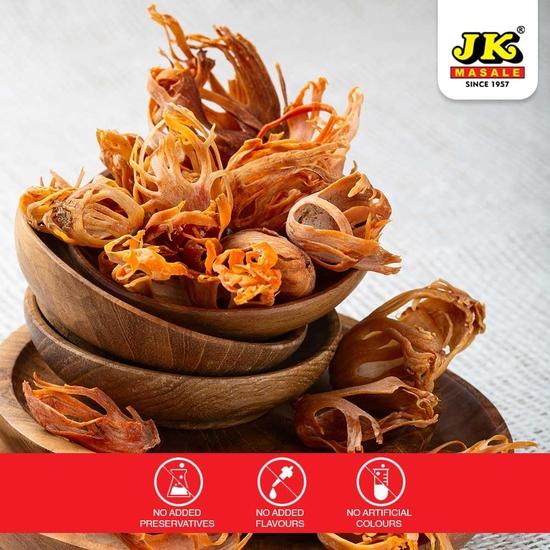 JK Javitri (Mace) - Quality Mace Spice for Cooking, Flavoring, and Health Benefits, 25g