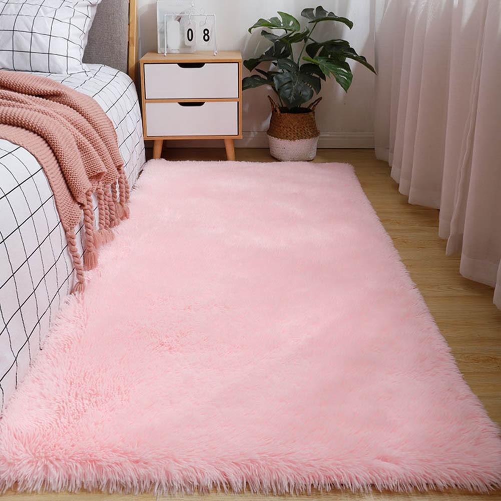 Nordic Shaggy Rug Luxurious Texture Contemporary Aesthetic
