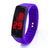 Kids' Sports LED Touch Watch | Fashionable Luminous Gift with Glue Buckle