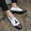 Men's Large Size Leather Fashion Business Casual Shoes - British Style