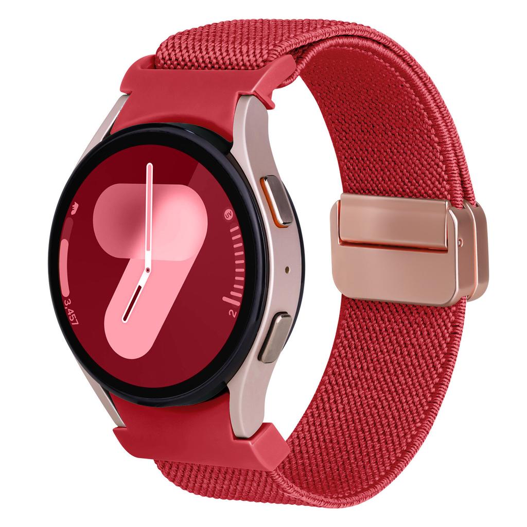 Magnetic Nylon loop Band For Samsung Galaxy Watch 7 6 4 classic No Gaps bracelet Galaxy watch 6 4 5 pro 44mm 47 40mm 20mm straps