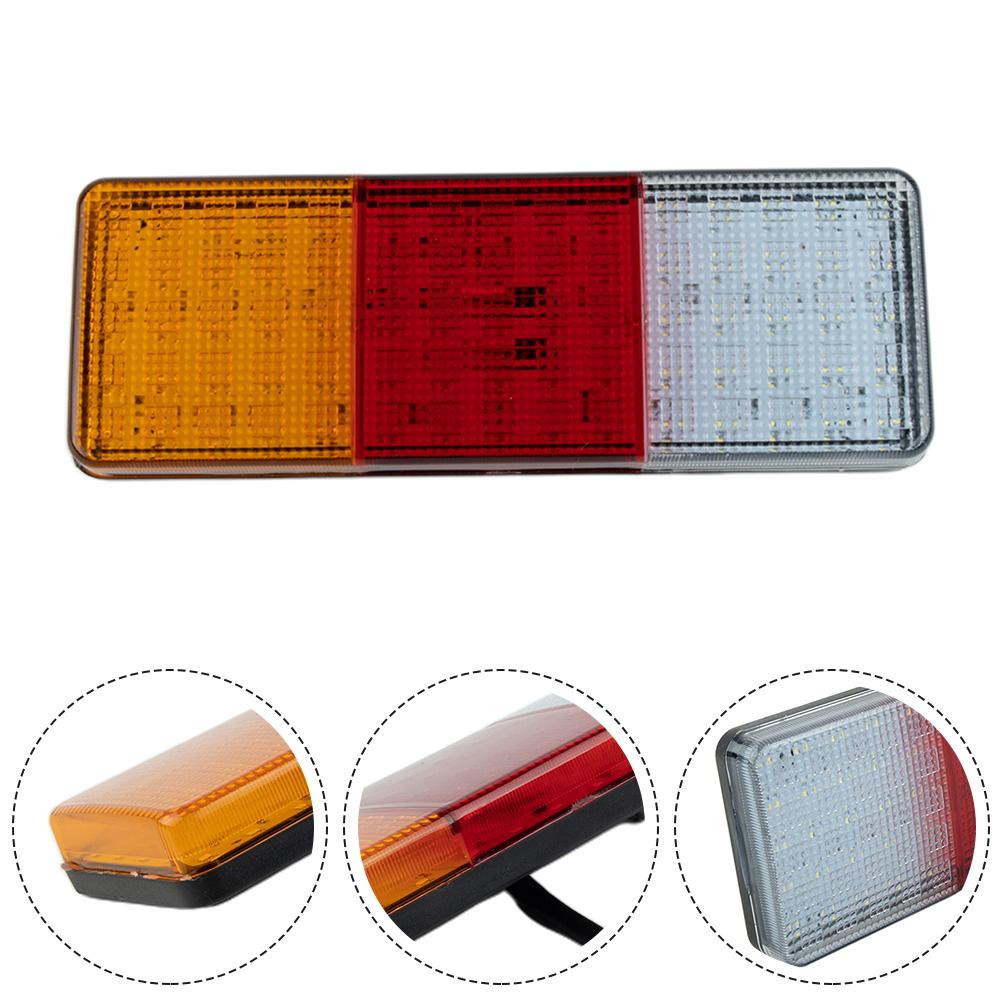 Zadní koncové světlo 12V DC Obdélník Odnímatelný 75LED Super Bright Pro Caravan Truck Indikátor auta Praktický Užitečný