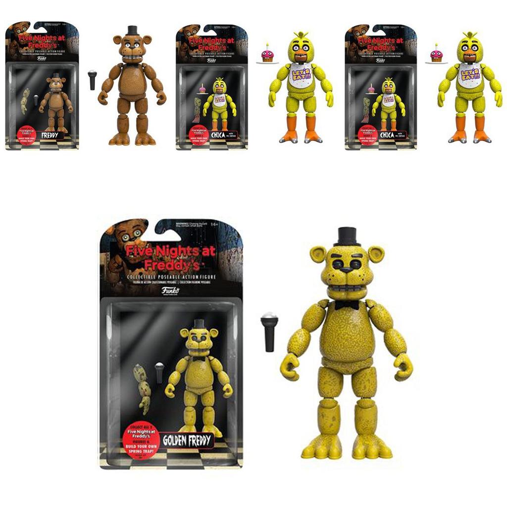 Fnaf Funko Five Nights At Freddy's Akční figurka Kloubový Zlatý Freddy Pro děti