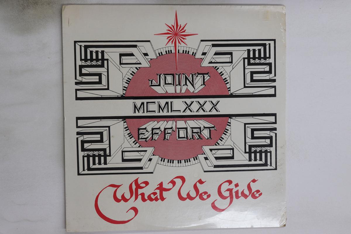 

LP Record JOINT EFFORT What We Give 47268 MORNINGSTAR 1980 US SoulFunk Used