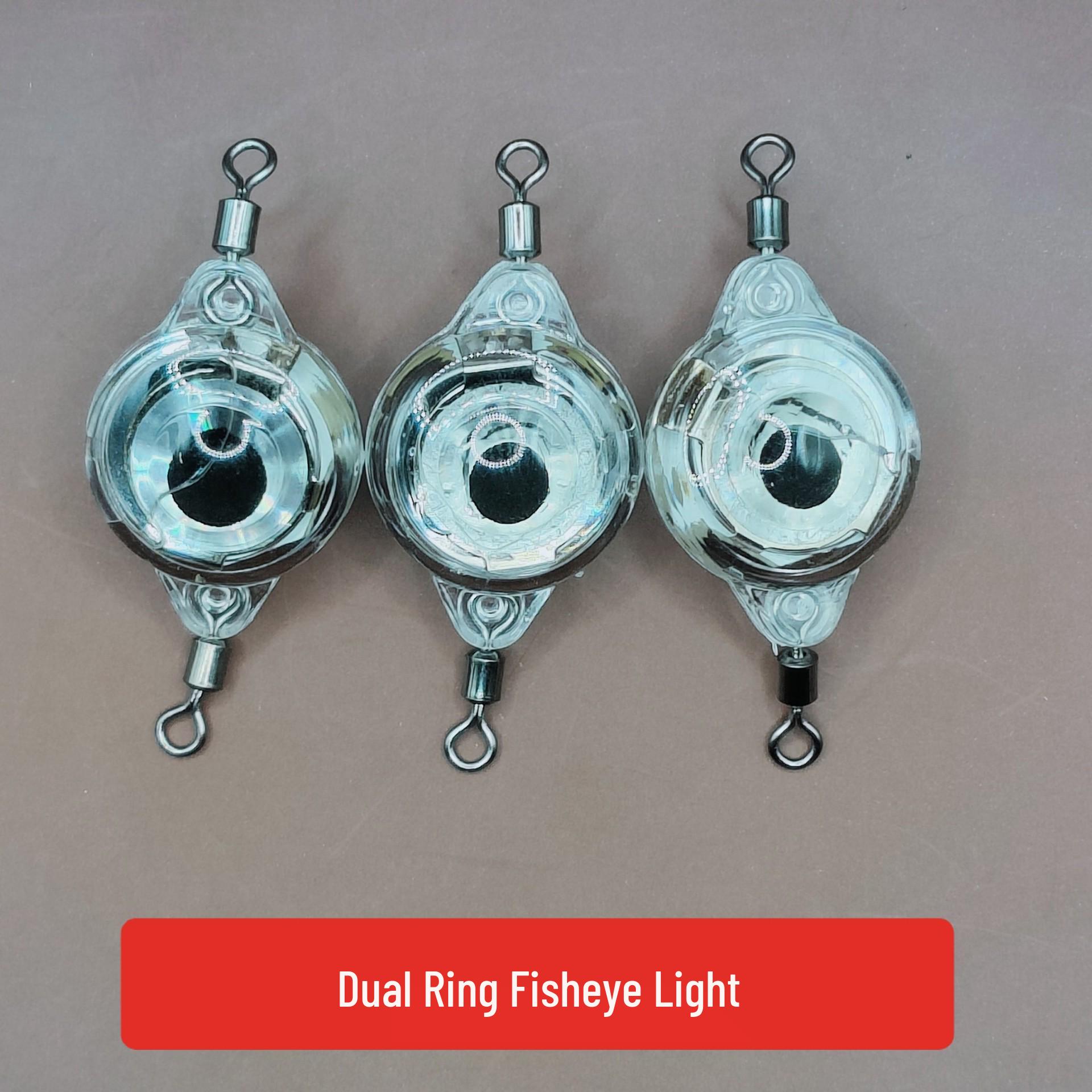 

Underwater LED Fish Attracting Light – Fisheye Fish Aggregator Lure Bait Multicolor Fast Flash