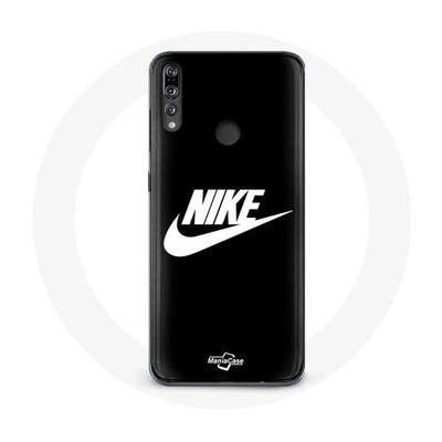 Husă - Nike - P30 Lite - Moale - Negru - Logo Alb