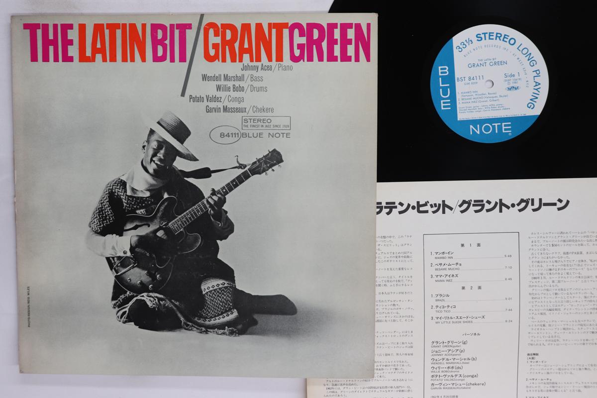

Виниловая пластинка GRANT GREEN Latin Bit GXK8209BST8411 BLUE NOTE 1981 Япония Джаз Б/У