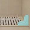 1/2Pcs Silicone Shower Splash Guard with Suction Cup Waterproof Kitchen Sink Bathroom Shower Bathtub Corner Water Blocking Baffle Shield