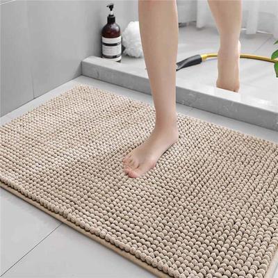Kadife Banyo Paspası Süper Yumuşak Emici Ekstra Yoğun Kaymaz Banyo Halısı Kapı Paspası