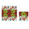 1Set Disposable Tableware Set Spoon X-mas Party Decorations Party Supplies Fork Happy New Year Paper Plates Merry Christmas