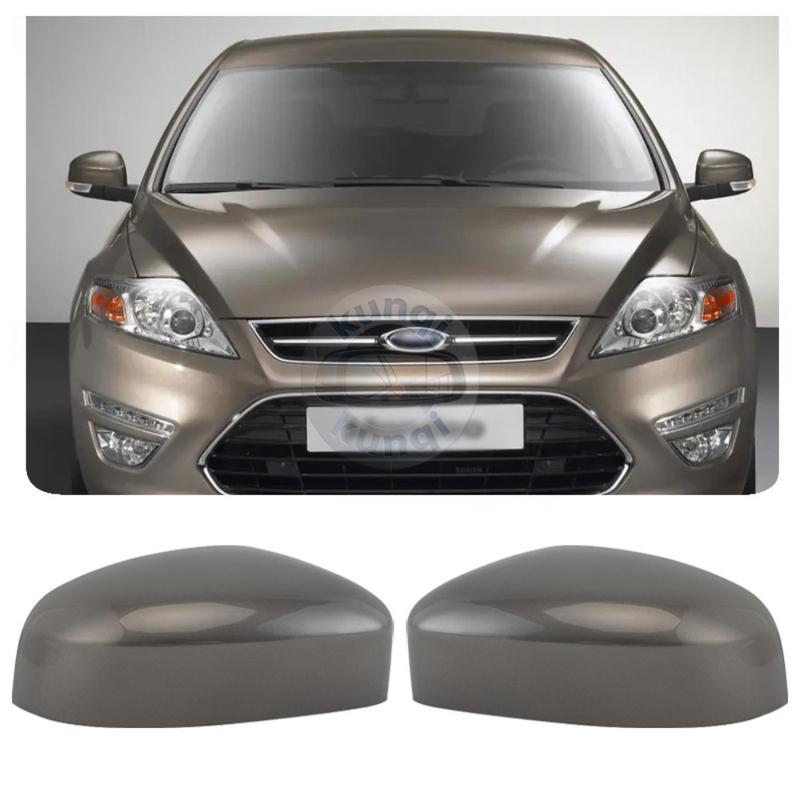 Door Mirror Cover For Ford Focus MK2 2009-2011 For Ford Focus MK3 2011-2018 Mondeo MK4 2010-2014 Side Mirror Cap Car Accessories