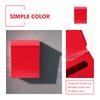 Lockable Wall-Mounted European Iron Mailbox Waterproof Fade-Resistant Letter Box for Residential Yard Garden Decor