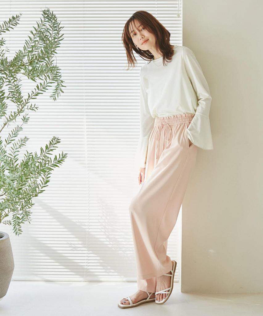 Rope Picnic Jog Easy Wide Pants GDS14060 Pink Size 36 Women's (63)