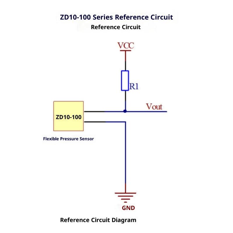 1Pcs High-Precision And High-Sensitivity Force Sensor Zd10-100 500G Resistance Type Flexible Thin Film Pressure Sensor