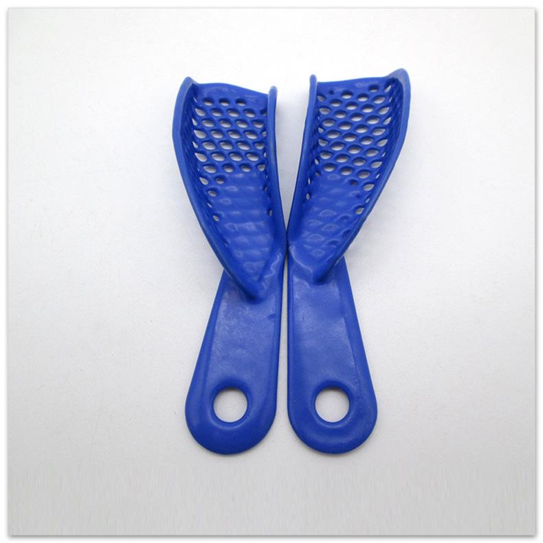 Plastic Steel Dental Mold Tray - Disposable Mesh Film Tool