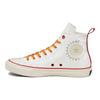 Converse NASA X  Chuck Taylor All Star 100 High Top Canvas Sneakers Unisex Sneakers White Orange Red 31303591