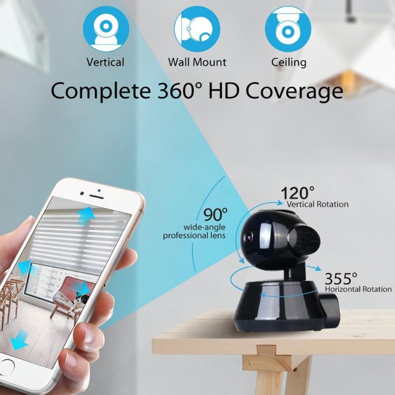 ZS-GX5 Wireless WiFi 720P HD 1.3MP Two-Way Audio IR Night Vision Pan Tilt Camera