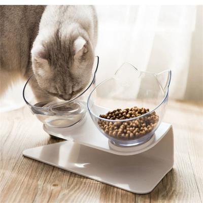 Non-Slip Double Cat Bowl Dog Bowl With Stand Pet Feeding Cat Water Bowl For Cats Food Pet Bowls For Dogs Feeder Product Supplies