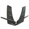 Carbon Fiber Look Car Side Wing Cover Air Intake Flow Fender Vent Trim Stickers