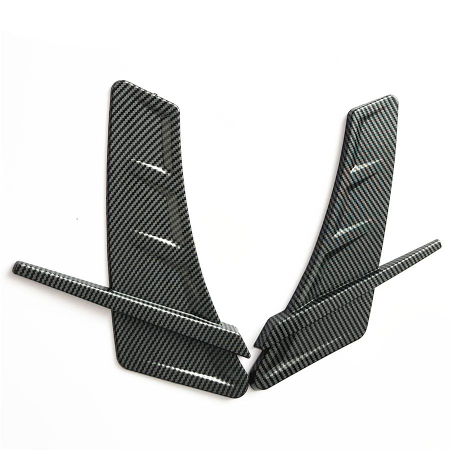 Carbon Fiber Look Car Side Wing Cover Air Intake Flow Fender Vent Trim Stickers
