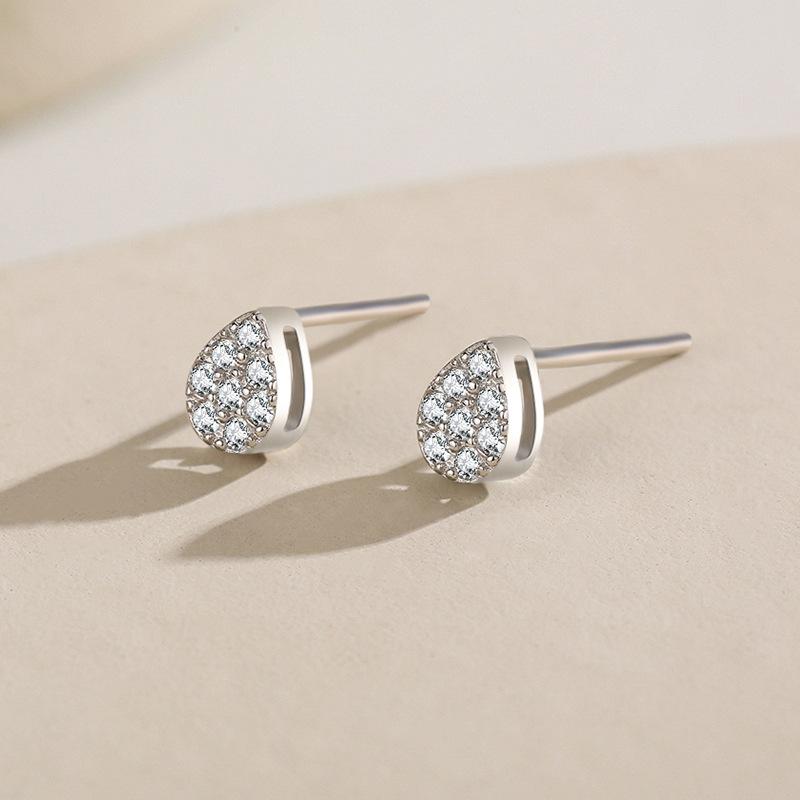 Tancise 925 Sterling Silver Zircon Earrings Drop Earrings For Women Wedding Party Gifts