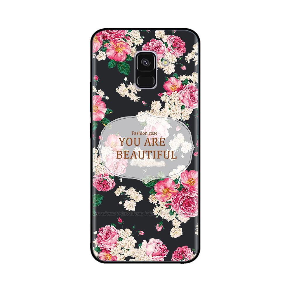 Case For Samsung Galaxy A8 2018 A530 A530F Case A8s Soft Silicone Phone Back Cover For Samsung A8 Plus 2018 A730 A730F Case Bag