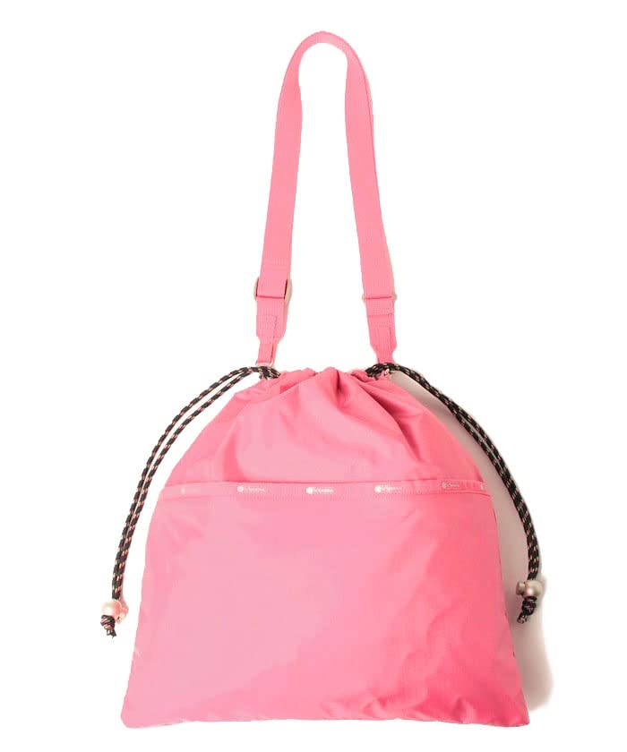 Официальная сумка LeSportsac через плечо со шнурком 3978, женская, цвет Помадный розовый C