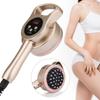 Microcurrent Meridian Brush Massager Cellulite Lymphatic Infrared Heating Vibration Body Detoxification Health Scraping Device
