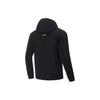 Li Ning Fitness Series Solid Color Hooded Sports Cardigan Sweatshirt Men Sweatshirt Black AWDT439-1