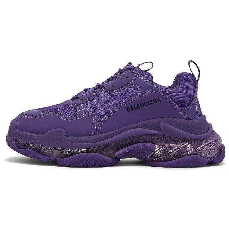 Balenciaga Triple S Clear Sole Deep Purple 541624W2GA16910